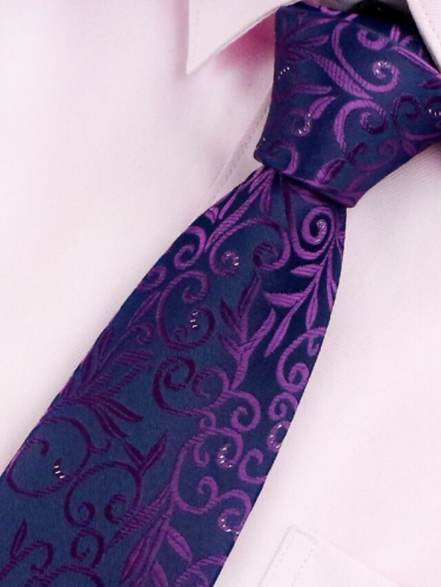  Men's Party / Work / Basic Necktie - Geometric Print