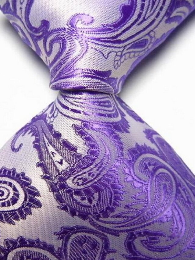  Men's Party / Work / Basic Necktie - Paisley Print
