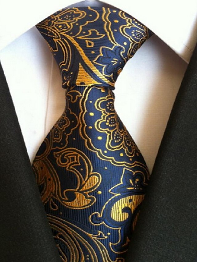  Men's Party / Work / Basic Necktie - Geometric Print