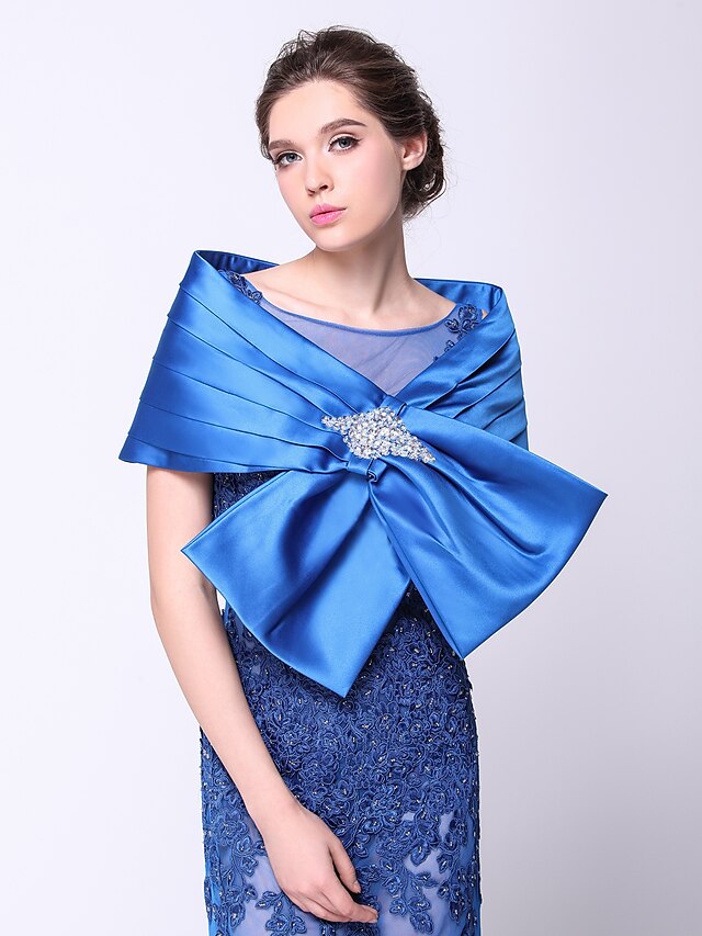  Sleeveless Capelets Polyester Wedding / Party Evening Wedding  Wraps With