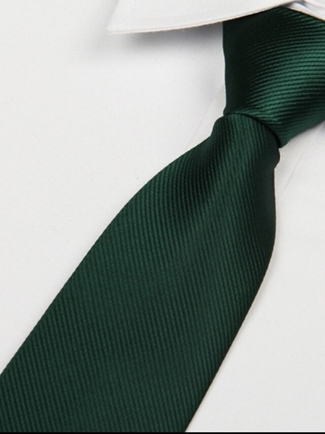 Men's Work / Basic Necktie - Solid Colored