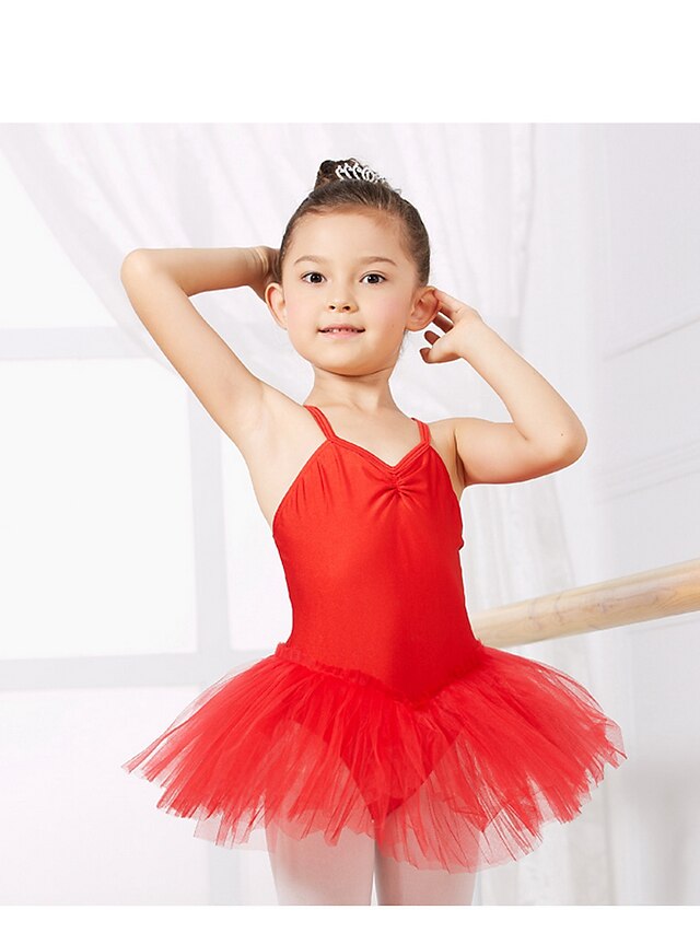  Tanzkleidung für Kinder Ballett Training Ärmellos Elasthan