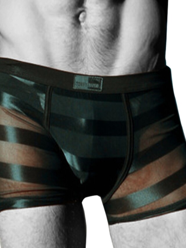  Men's Sexy Underwear Multicolor High-quality Net yarn Boxers