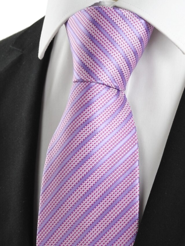 Men's Vintage / Party / Work Necktie - Striped