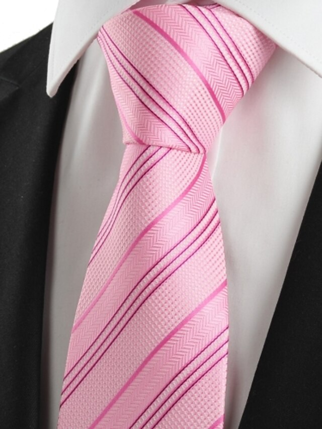  Men's Party / Work / Basic Necktie - Striped