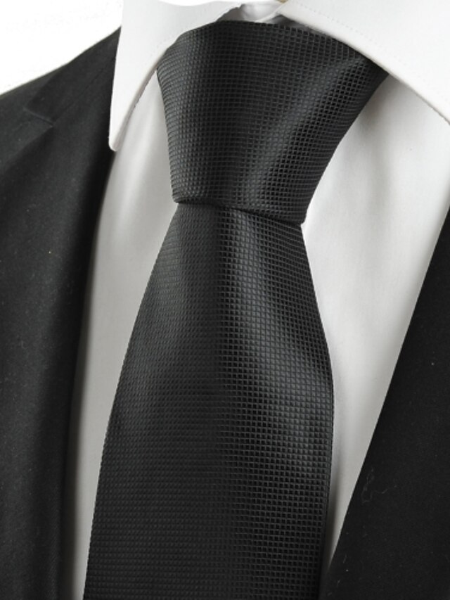  Men's Vintage / Party / Work Necktie - Solid Colored