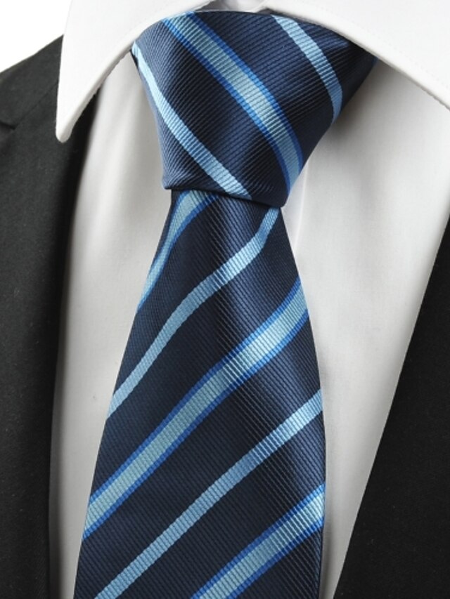  Per uomo Vintage / Da serata / Da ufficio Cravatta A strisce