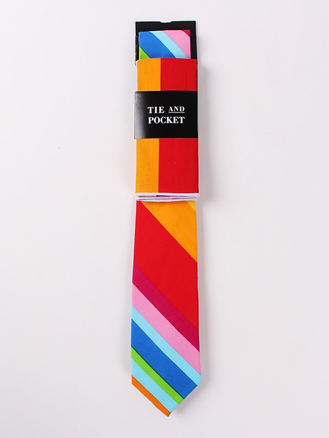  Men's Casual Necktie Print