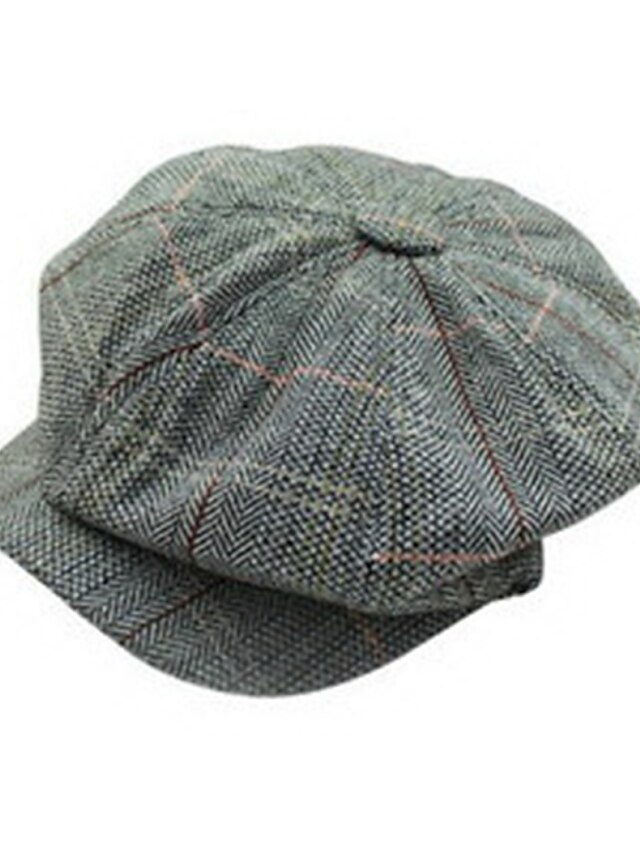  قبعة قلنسوة مخطط قطن, قديم جميل كاجوال للمرأة