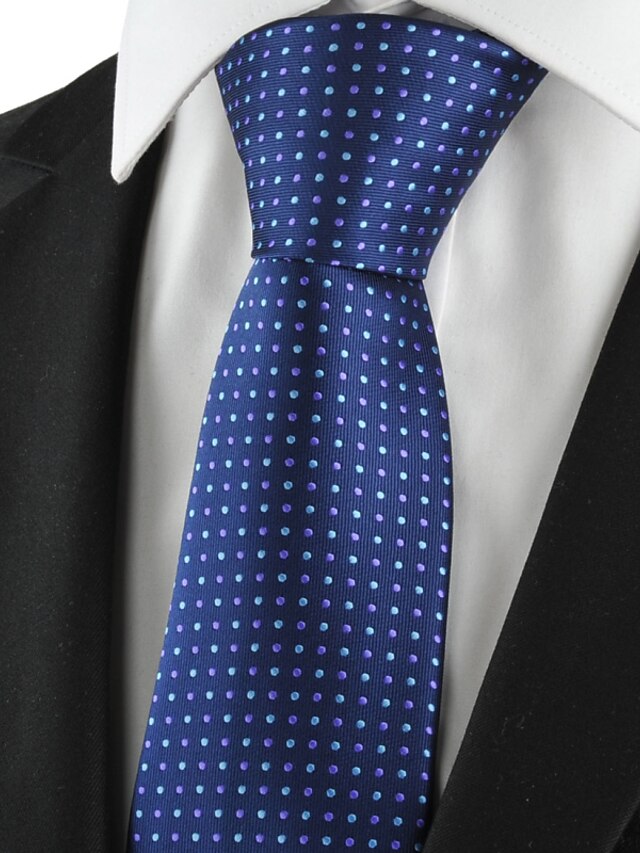  ربطة العنق منقط رجالي حفلة / عمل / أساسي