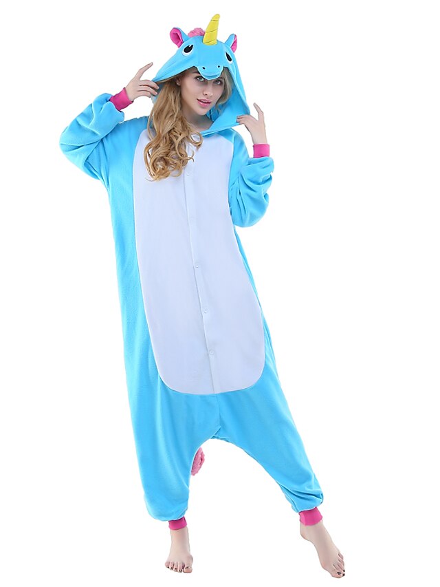 Adulto Pijamas Kigurumi Unicórnio Cavalo Voador Animal Pijamas Macacão Lã  Polar Amarelo + azul / Preto / Roxo Cosplay Para Homens e Mulheres Pijamas  Animais desenho animado Festival / Celebração de 4733410 2022 por $25.29