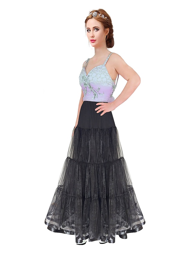  Wedding / Special Occasion / Party / Evening Slips Organza / Satin / Tulle Floor-length A-Line Slip / Classic & Timeless with