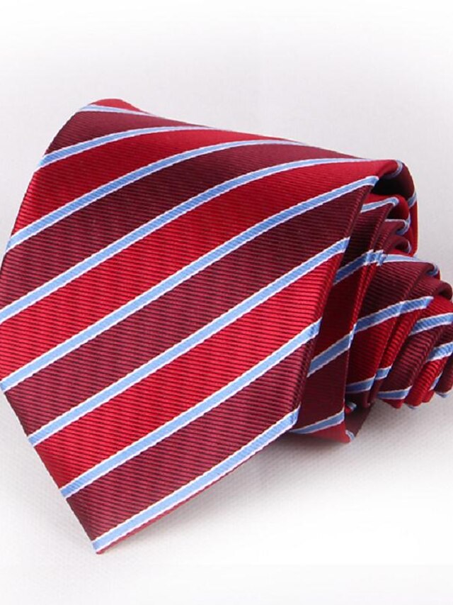  Men's Party / Work / Casual Necktie - Striped / Spring / Summer / Fall / Winter