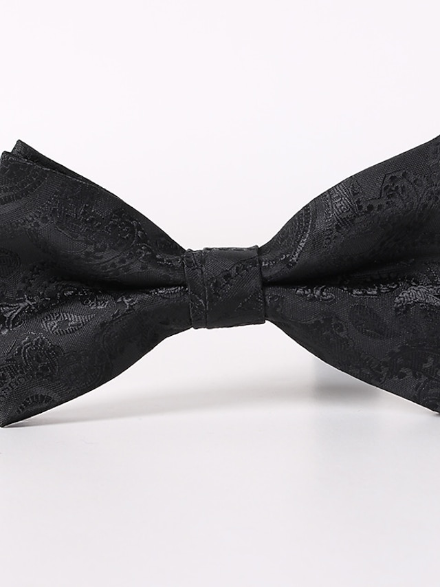  Men's Bow Tie Neckties Basic Party Work Solid Colored Formal Party Evening