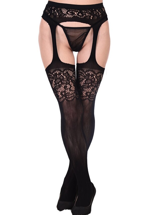  Women's Medium Stockings-Solid