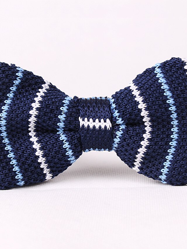  Men's Party / Work / Basic Bow Tie - Striped