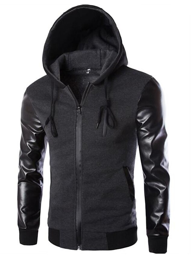  Men's Daily Casual Leather Jackets