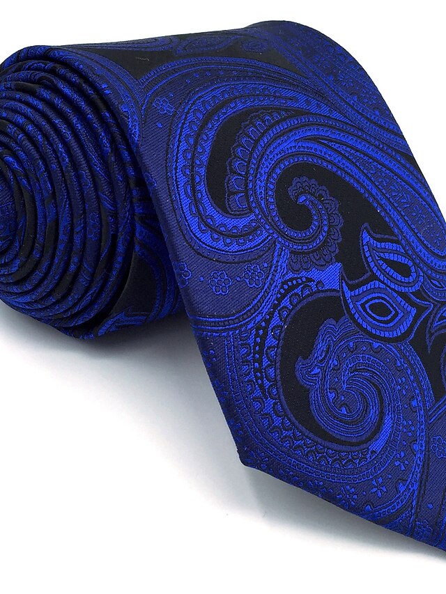  ربطة العنق زخرفات / خملة الجاكوارد رجالي - أساسي حفلة / عمل / أساسي