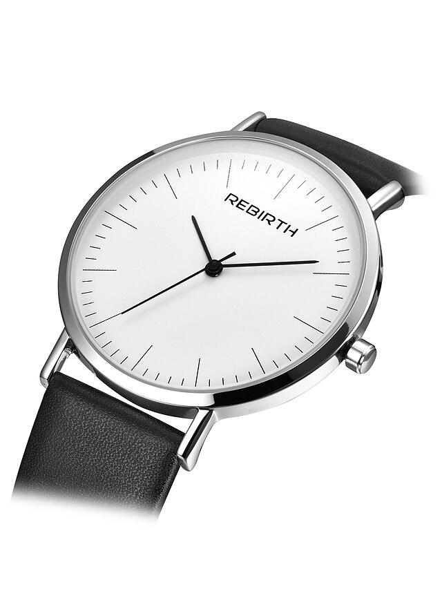  Damen Modeuhr Armbanduhr Quartz 30 m PU Band Analog Schwarz - Weiß
