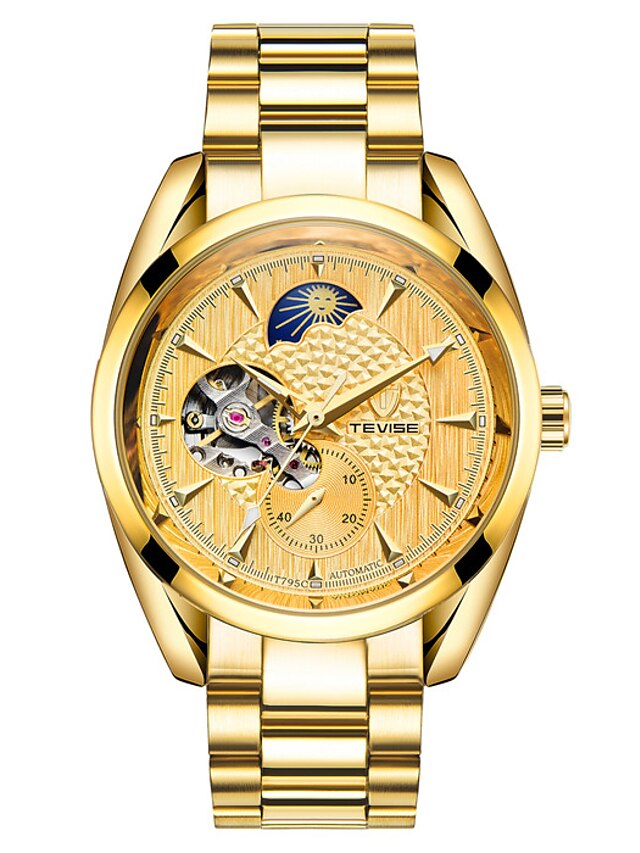  Men's Mechanical Watch Skeleton Watch Fashion Watch Sport Watch Chinese Automatic self-winding Calendar / date / day Water Resistant /