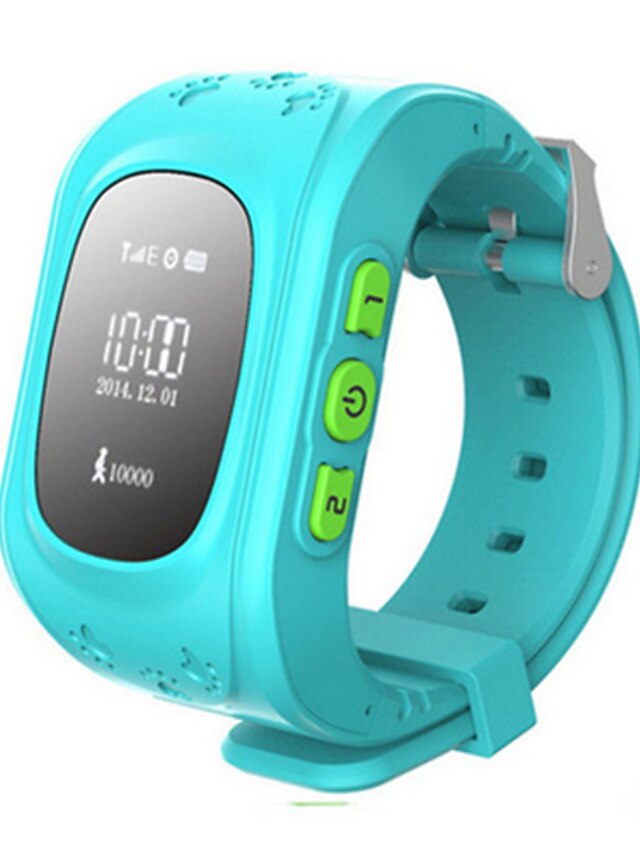  Módní hodinky Inteligentní hodinky Náramkové hodinky Digitální Pryž Modrá / Zelená / Rose Hodinky na běžné nošení Digitální Přívěšky - Fuchsiová Zelená Modrá