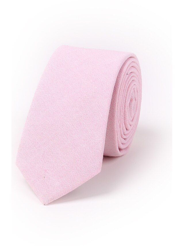  Men's Work Necktie - Solid Colored