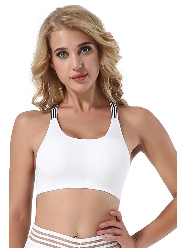  Women's Full Coverage Bras Sports Bras - Solid Colored