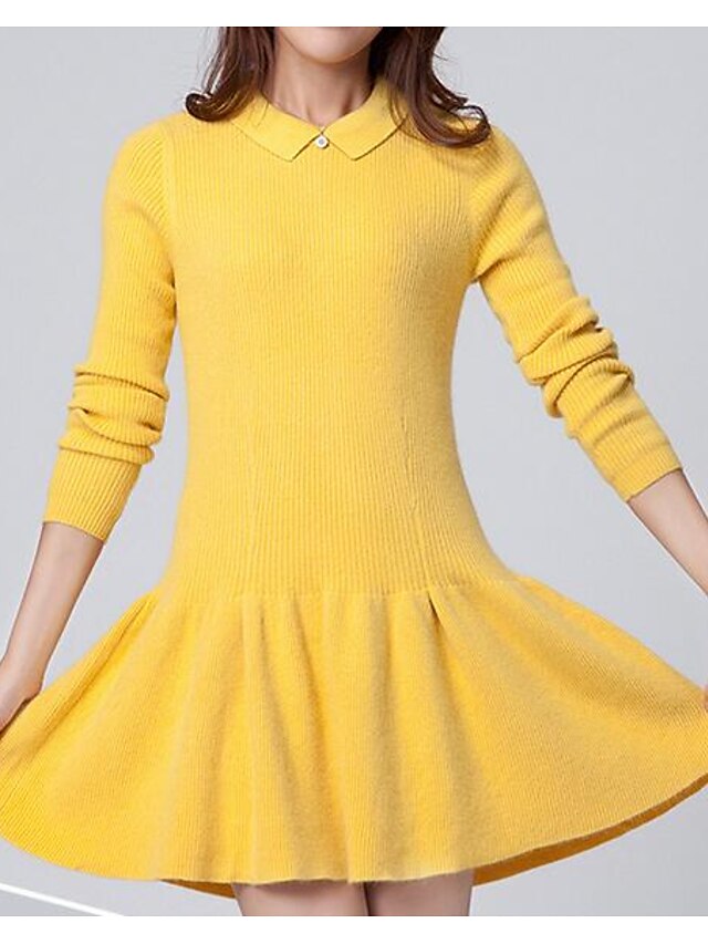  Women's Daily Casual Long Pullover