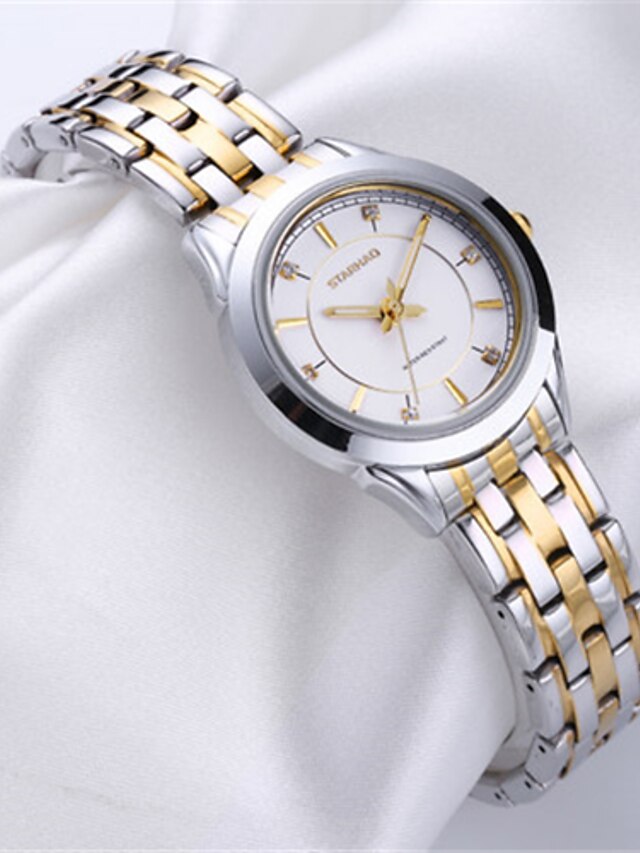  Women's Fashion Watch Quartz Alloy Band Silver