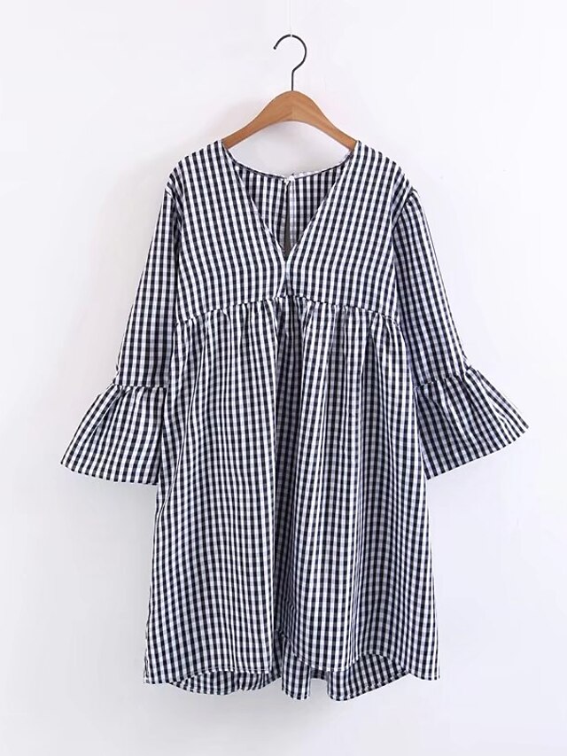  Women's Going out Daily Simple Street chic Loose Dress