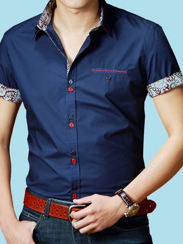  Men's Daily Work Casual Summer Shirt