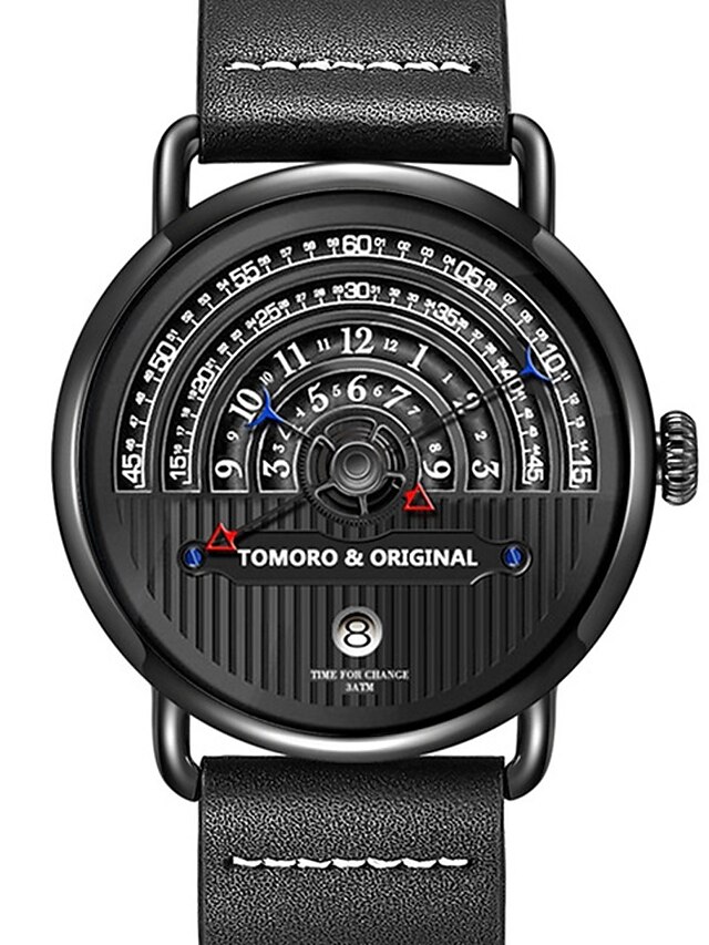  Herrn Einzigartige kreative Uhr Armbanduhr Armband-Uhr Militäruhr Kleideruhr Modeuhr Sportuhr Armbanduhren für den Alltag Japanisch