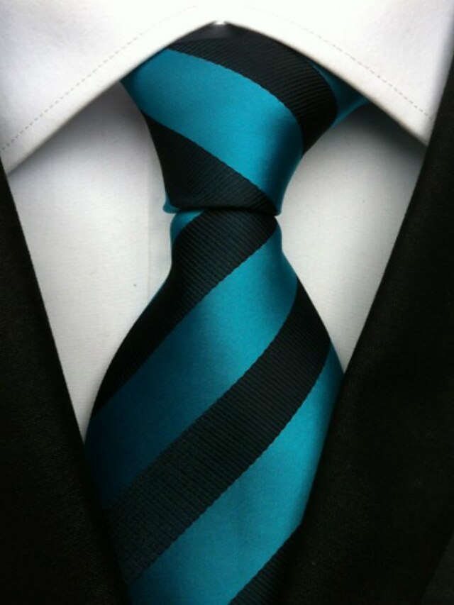  Men's Work Basic Necktie Striped