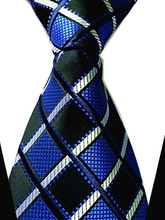  Bărbați Dungi Linii Cravată