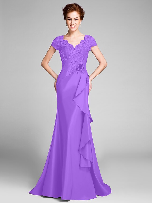 Trumpet/Mermaid Mother of the Bride Dresses with Applique main image 1