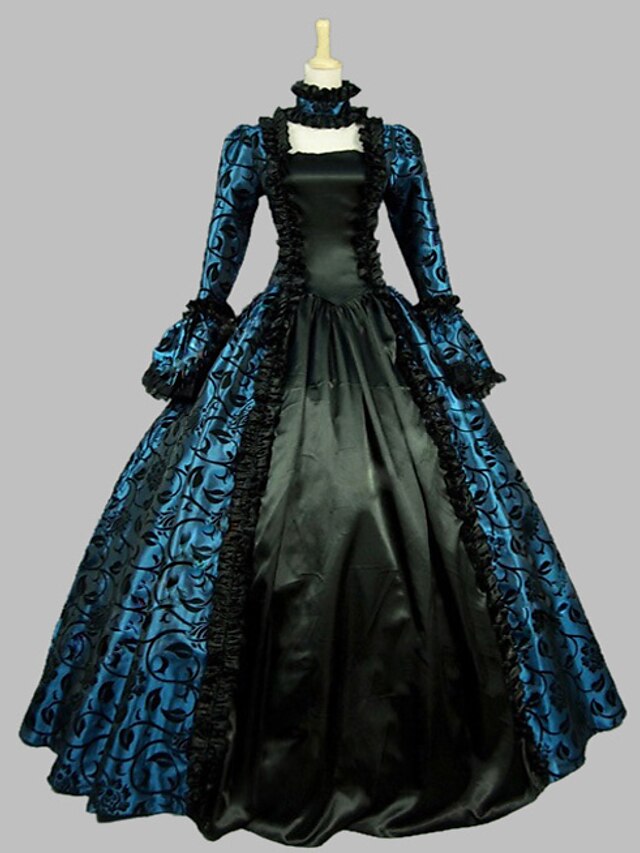 Rococo Victorian 18th Century Cocktail Dress Vintage Dress Dress Floor ...