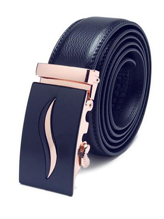  Men's Work Waist Belt - Solid Color Pure Color