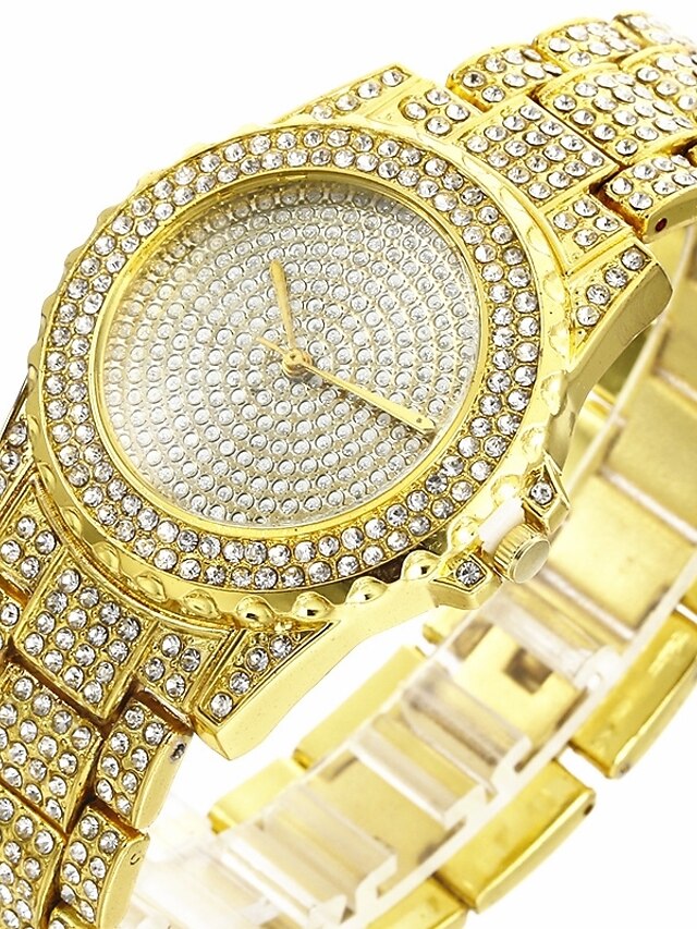  Damen Uhr Sportuhr Quartz Legierung Silber / Gold / Rotgold Armbanduhren für den Alltag Cool Analog Luxus Freizeit Modisch Rotgold Gold Silber