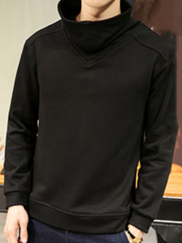 mens cowl moletom com capuz