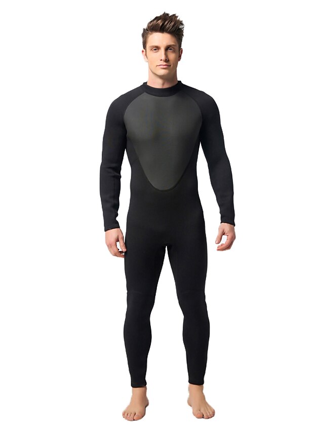 Sports & Outdoors Surfing, Diving & Snorkeling | MYLEDI Mens Full Wetsuit 3mm SCR Neoprene Diving Suit Thermal Warm UPF50+ Quick