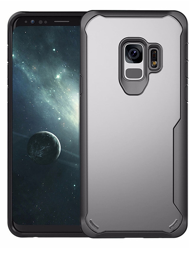 Case For Samsung Galaxy S9 / S9 Plus / S8 Plus Shockproof Back Cover Solid Colored Hard PC