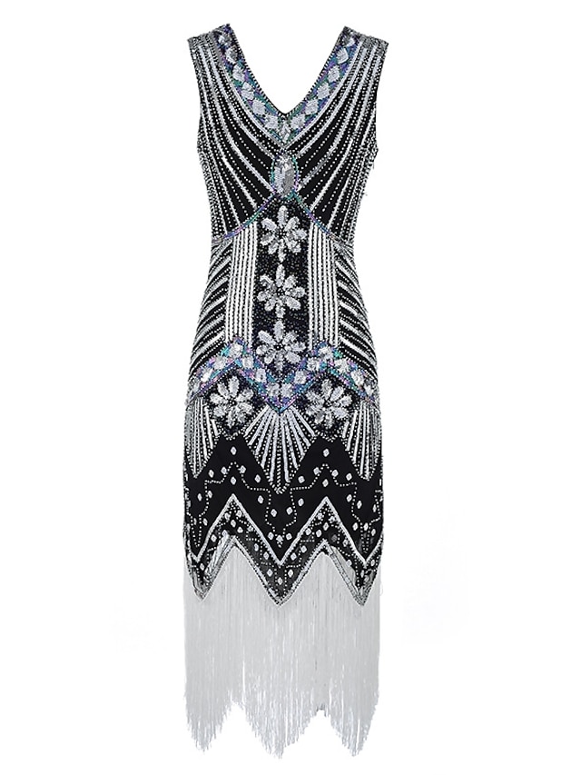 The Great Gatsby Charleston Roaring 20s 1920s Cocktail Dress Vintage ...