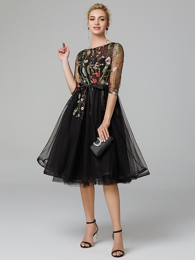 Robe Noir Invité Mariage