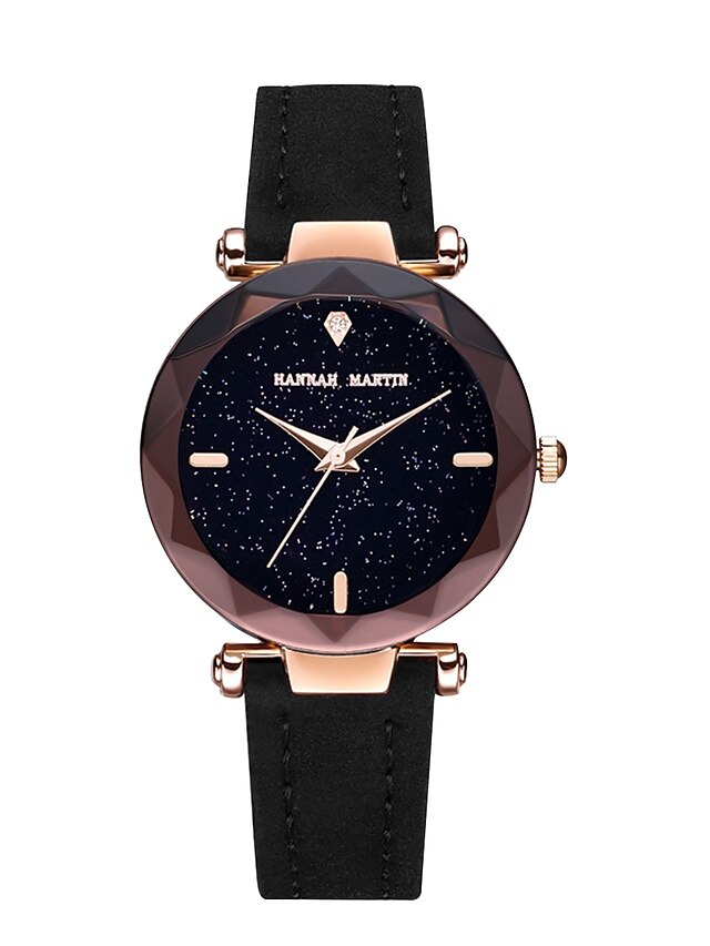  Women's Wrist Watch Analog Ladies Chronograph Luminous / One Year / Leather