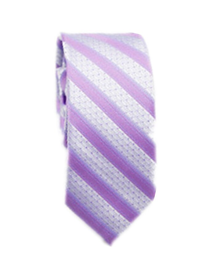  Per uomo Da ufficio / Essenziale Cravatta A strisce / Monocolore