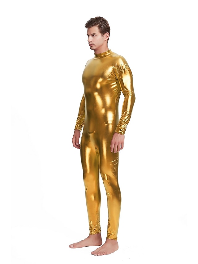  Κοστούμια Zentai Στολές Ηρώων Κορμάκι Αποκριάτικη Στολή Ολόσωμα κοστούμια Ανδρικά Φύλο Σέξι στολή Μονόχρωμο Σπαντέξ Λατέξ Ενδυμασία για Χριστούγεννα Απόκριες Μασκάρεμα Ενηλίκων