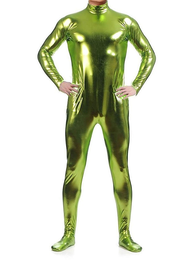 Zentai Ganzkörper-Stretchanzug Für Damen & Herren – Greenscreen-Kostüm Für Cosplay, Halloween & Fotografie – Ohne Maske, Atmungsaktiv & Bequem