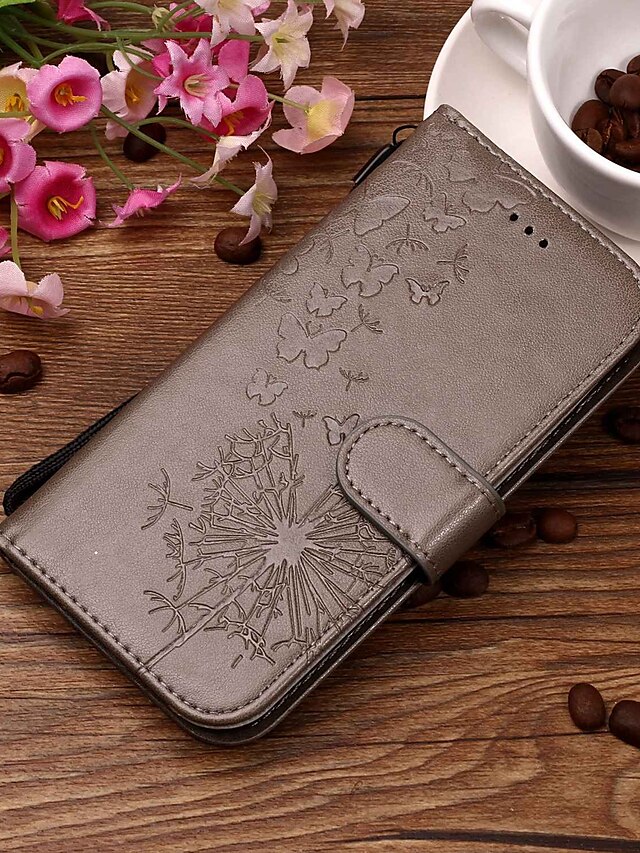  Case For Motorola Moto X4 / MOTO G6 / Moto G6 Play Wallet / Card Holder / with Stand Full Body Cases Dandelion Hard PU Leather