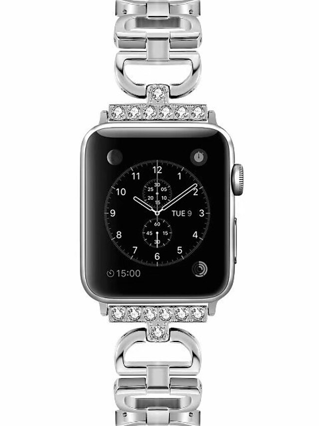  smartwatch για μήλο ρολόι σειρά 4/3/2/1 μήλο κοσμήματα σχεδιασμό μέταλλο λουράκι καρπού
