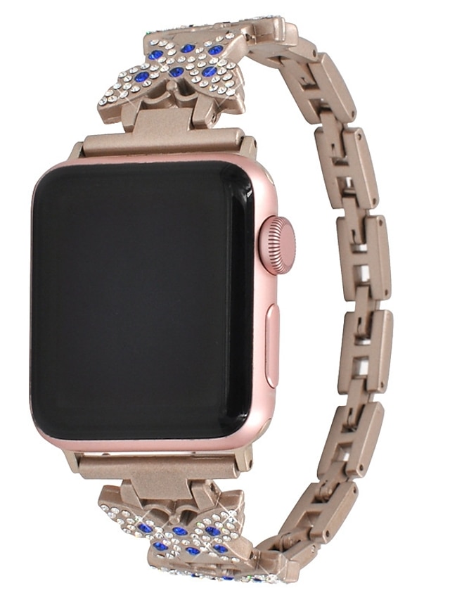 Acero Inoxidable Ver Banda Correa para Apple Watch Series 3 / 2 / 1 Dorado  19cm / 7.48 Pulgadas 0.8cm / 0.31 Pulgadas 6914115 2022 – $17.84